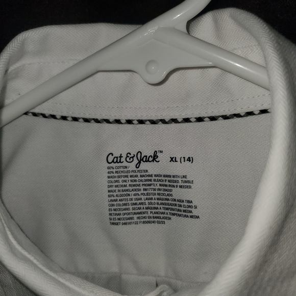 Cat & Jack Dress Shirt - Picture 3 of 4
